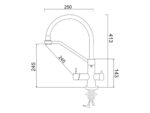 Смеситель РМС SUS127G-016F-015 — изображение 2